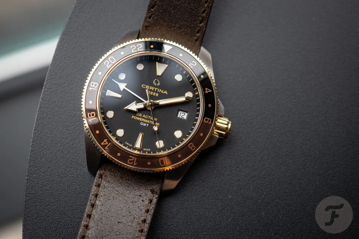 Certina DS Action GMT Powermatic 80 water resistance feature