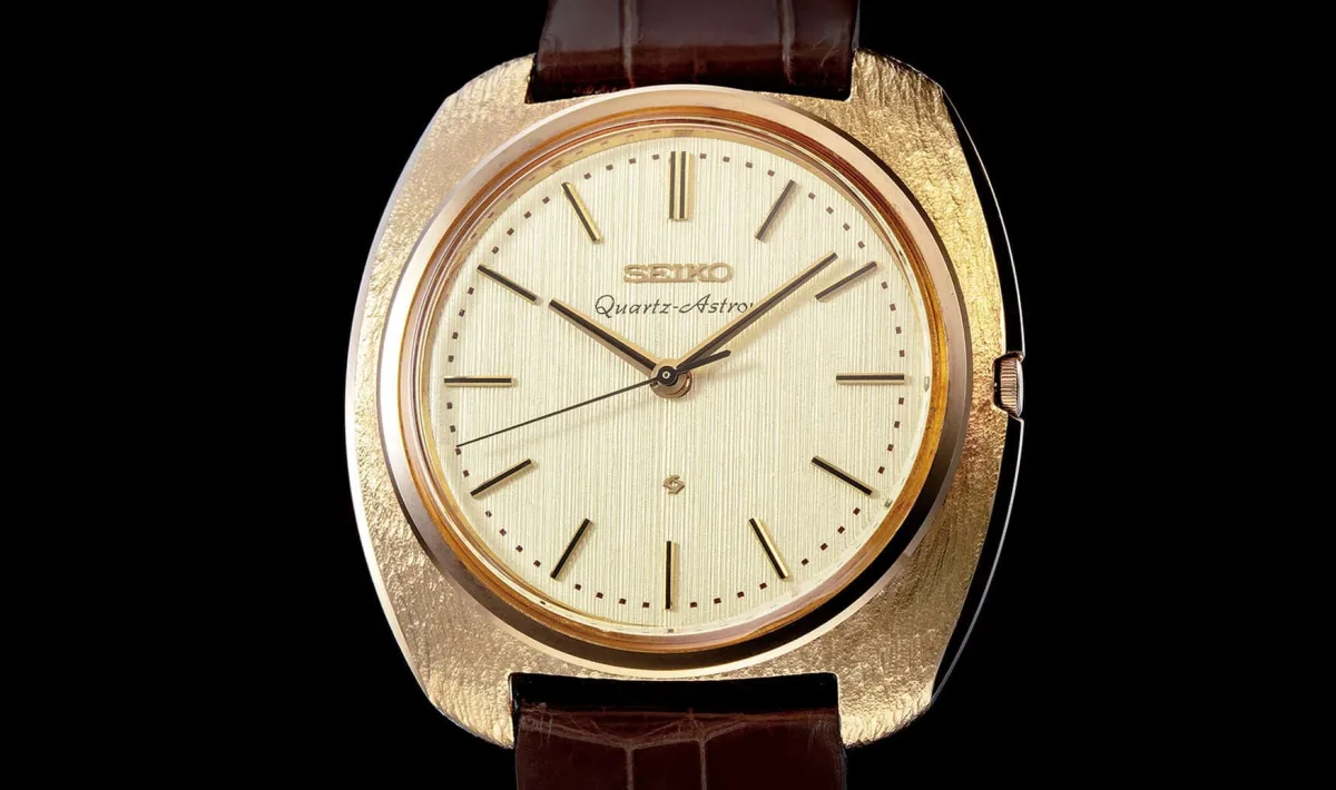 Rolex watch with chronometer certification.