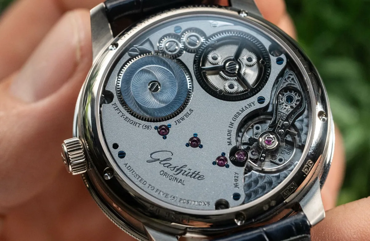 Glashütte Observatory chronometer testing.