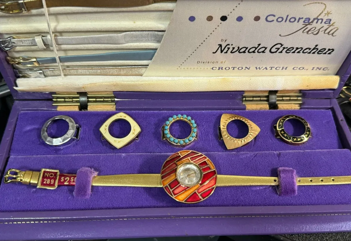 Rolex Chameleon watch with almond-shaped case