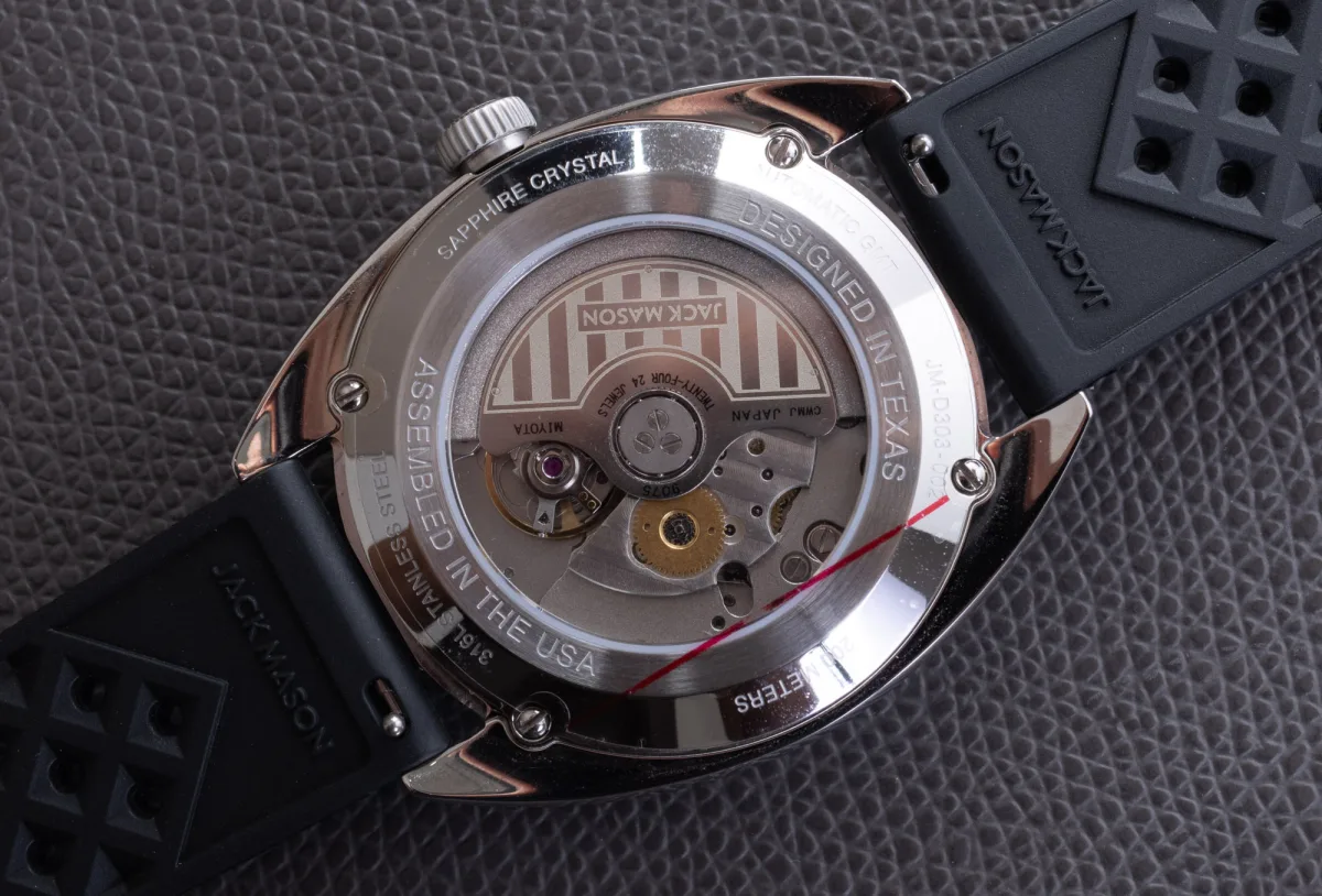 Jack Mason Strat-O-Timer GMT with steel bracelet
