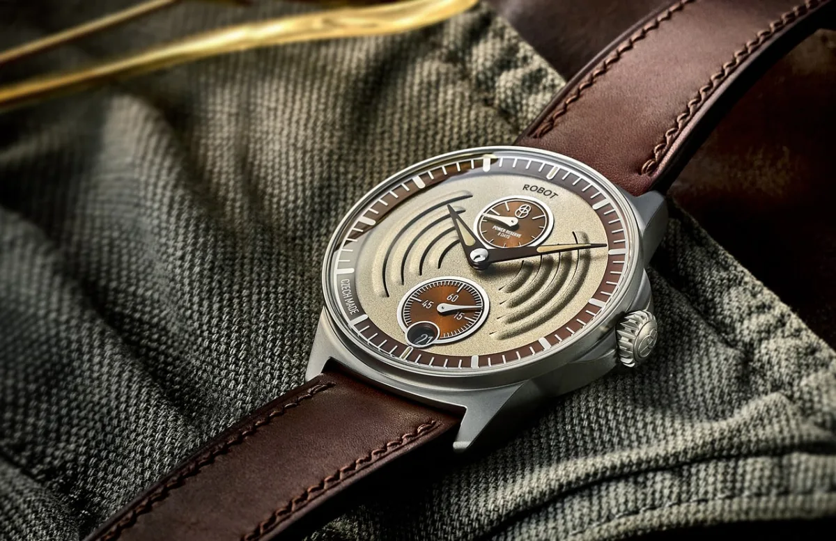Aerodynamic watch inspired by Czech cars