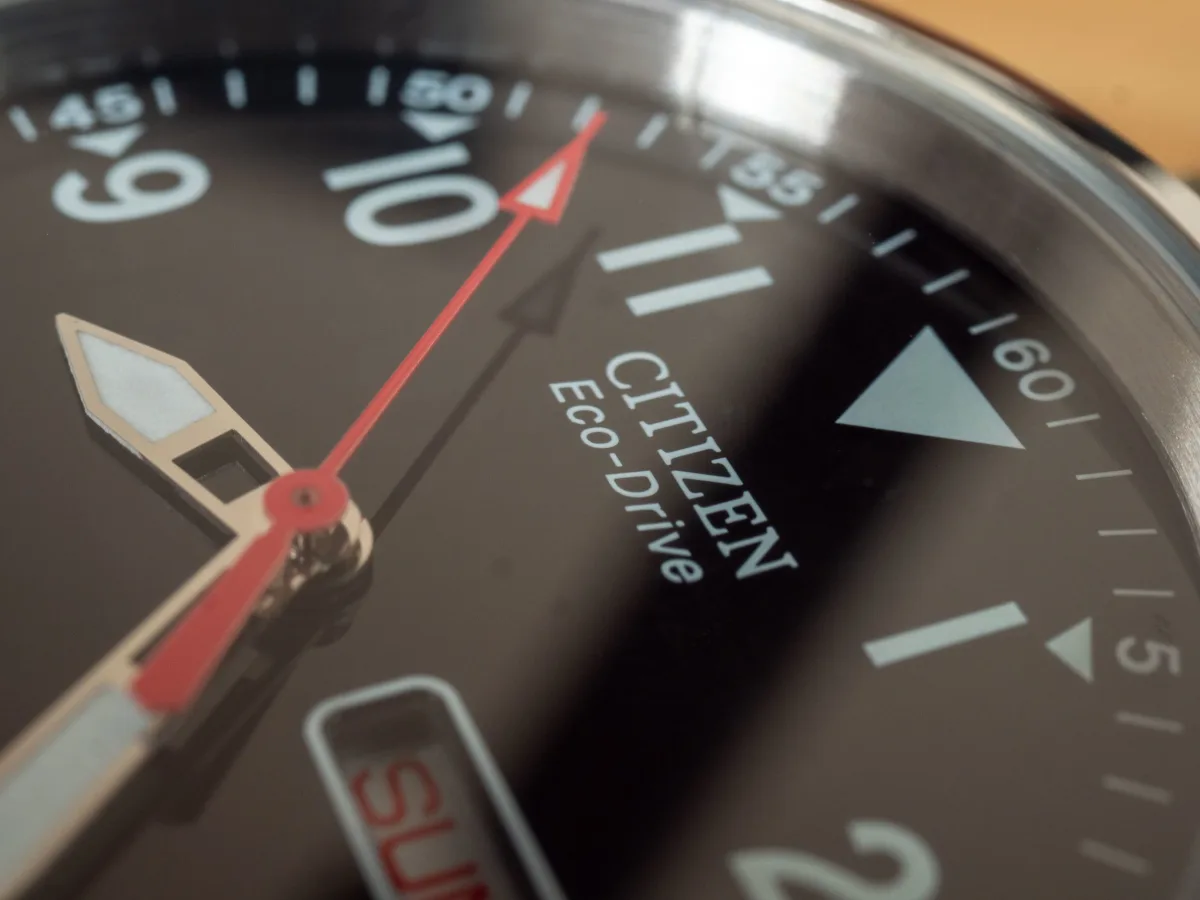 Illustration of Citizen Eco-Drive technology