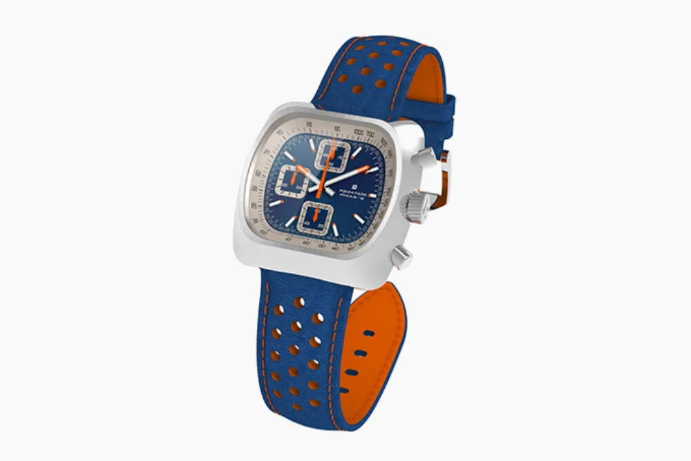 Straton Speciale watch in Gulf livery colors
