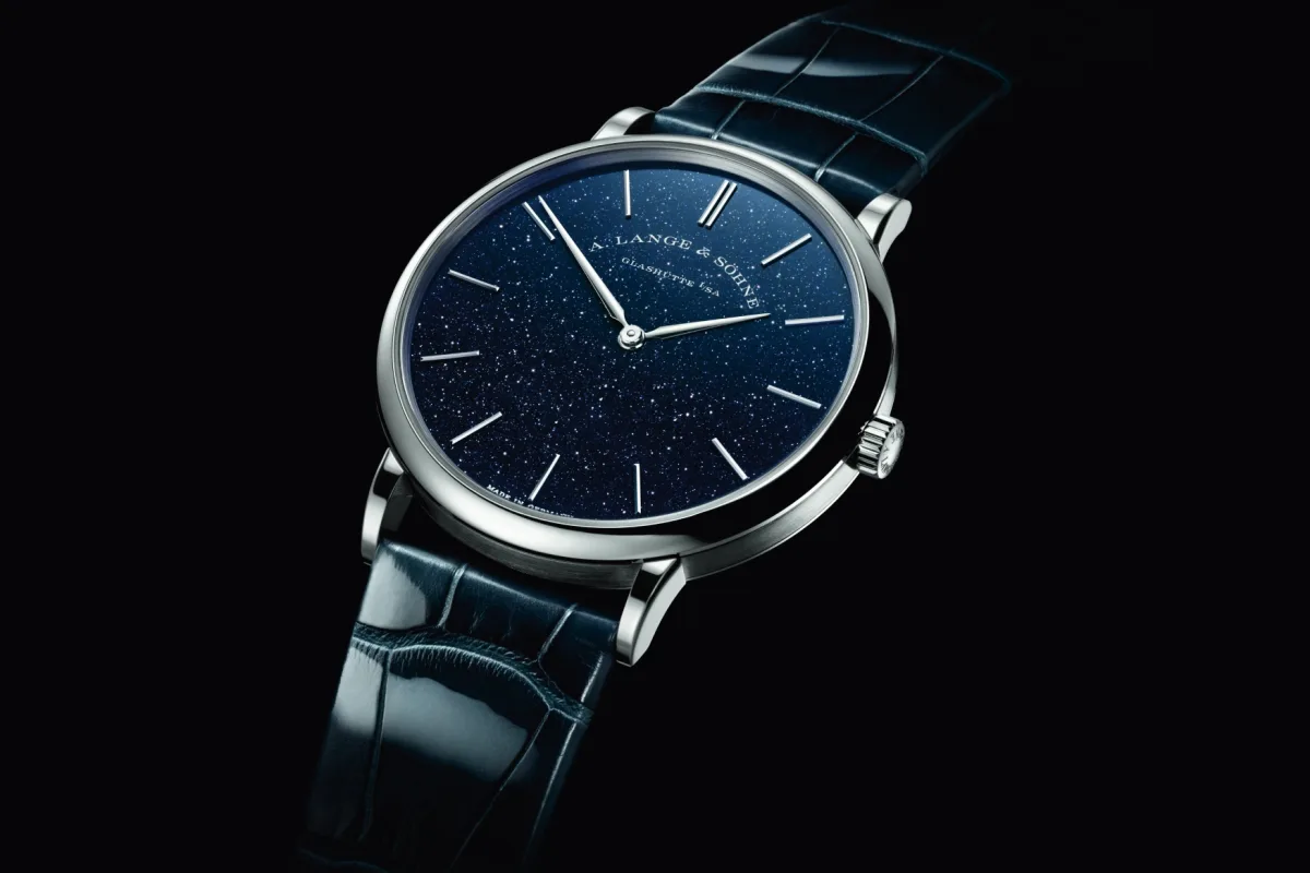 A. Lange & Söhne Saxonia Thin Blue Copper watch