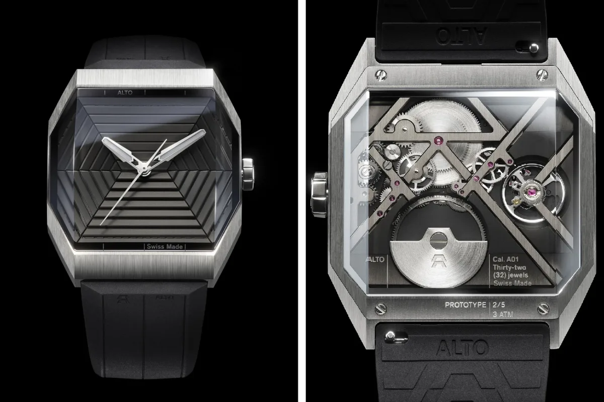 Alto ART 01 watch inspired by Aston Martin Bulldog