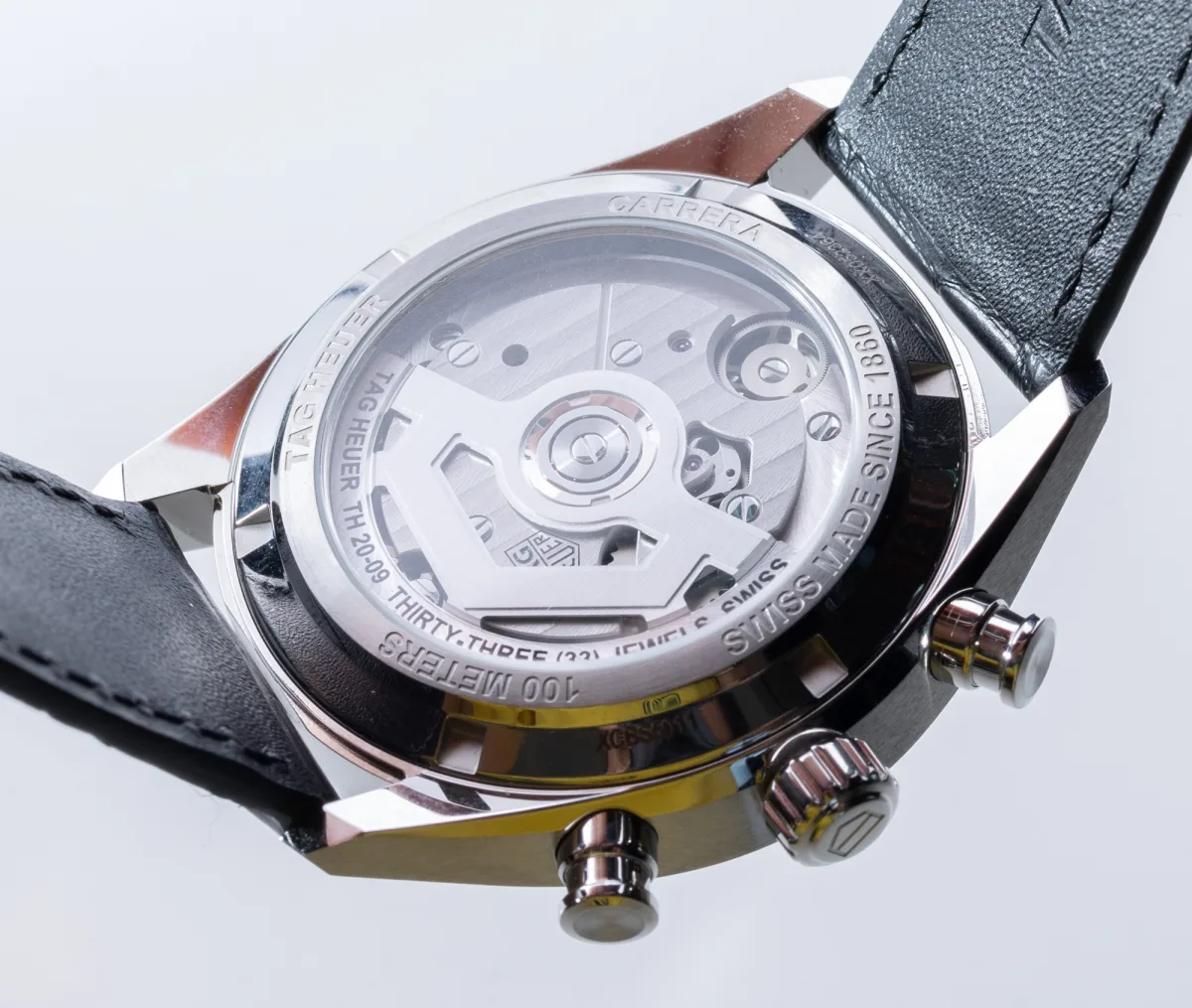 TAG Heuer Carrera Tourbillon movement aesthetics
