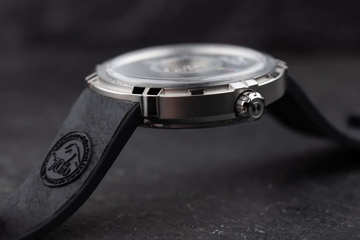 CIGA Design Central Tourbillon Mount Everest dial close-up