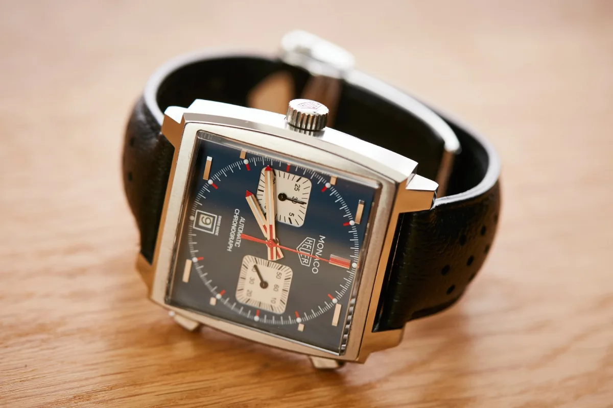 TAG Heuer Monaco Calibre 11 worn by Steve McQueen