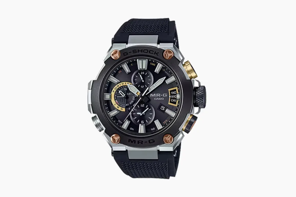 G-Shock MR-G MRGG2000R-1A titanium travel watch