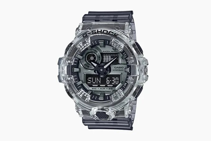 G-SHOCK GA700SK-1A transparent skeleton watch