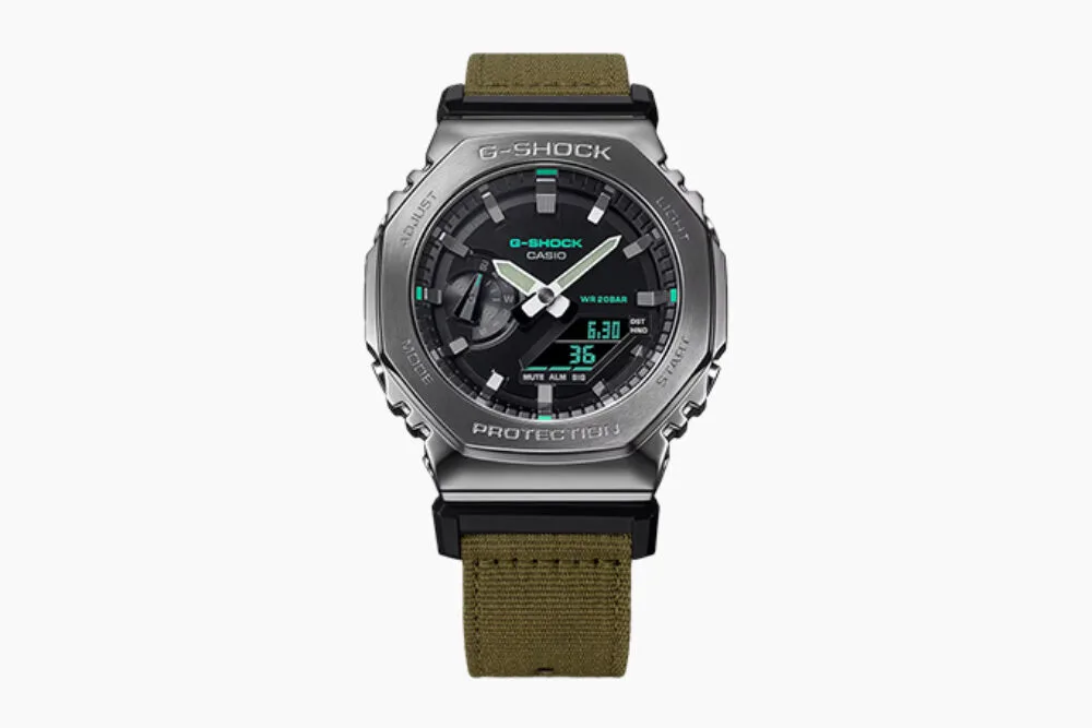 G-SHOCK GM2100CB-3A Utility Series with NATO strap