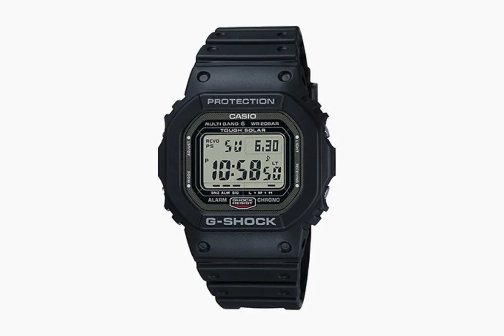 G-SHOCK GW5000U-1 stainless steel reissue watch