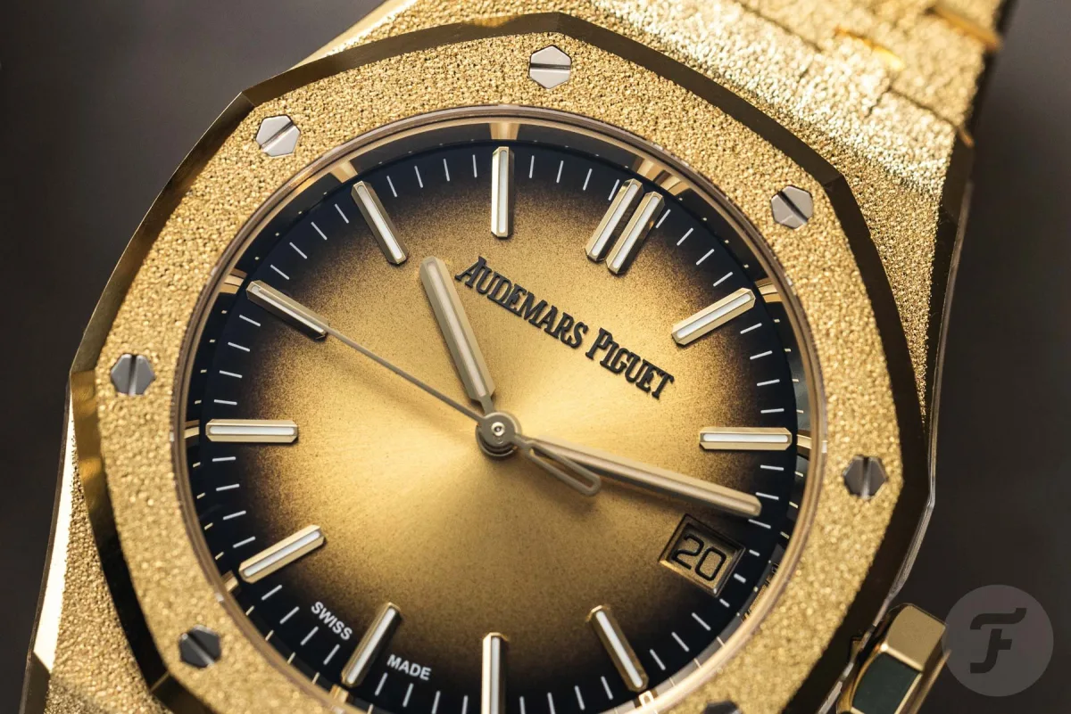Audemars Piguet Royal Oak Frosted Gold Selfwinding watch