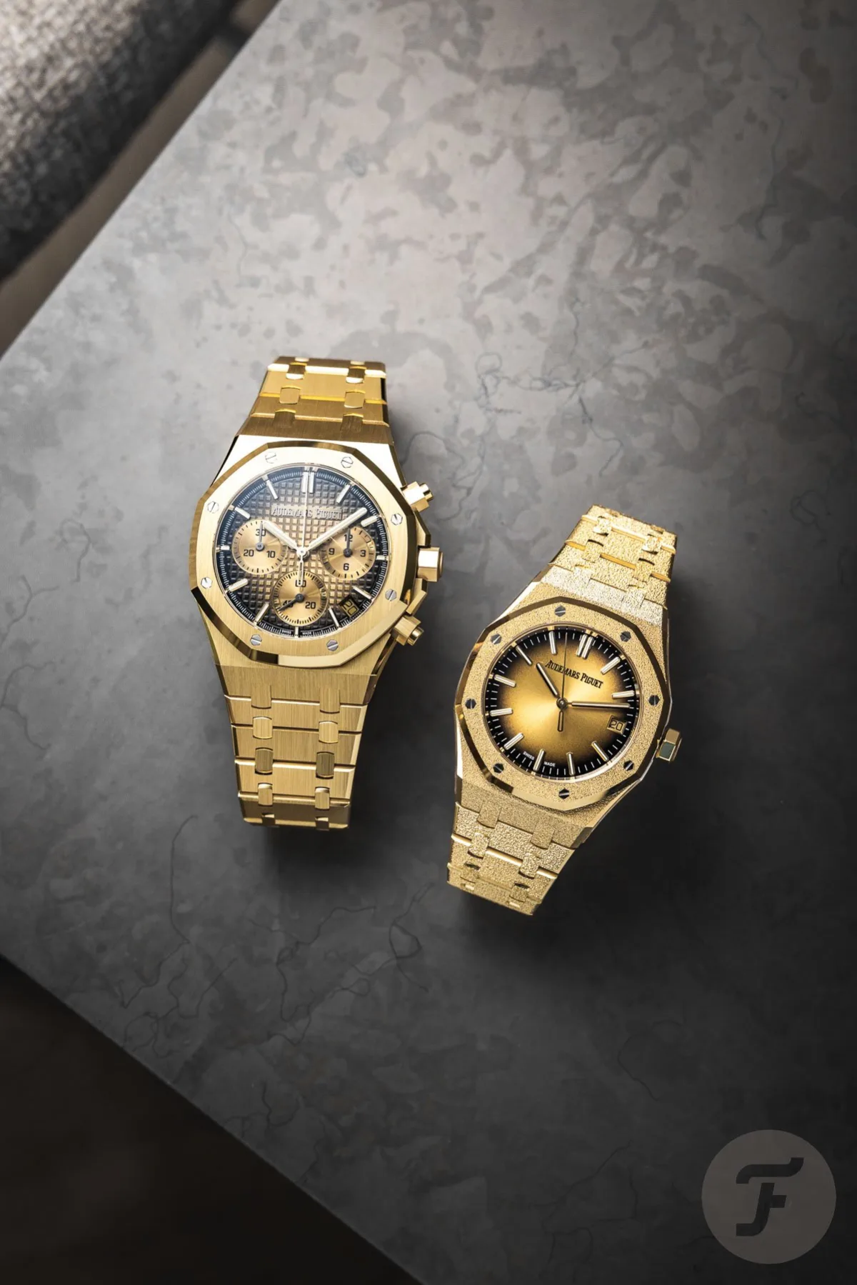 Back view of Audemars Piguet Royal Oak showing the movement