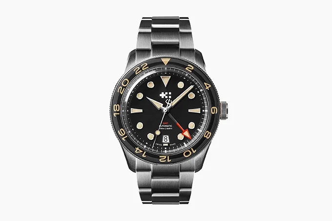 Christopher Ward C65 Aquitaine GMT with a classic design