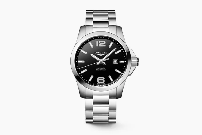 Longines Conquest with stainless steel case
