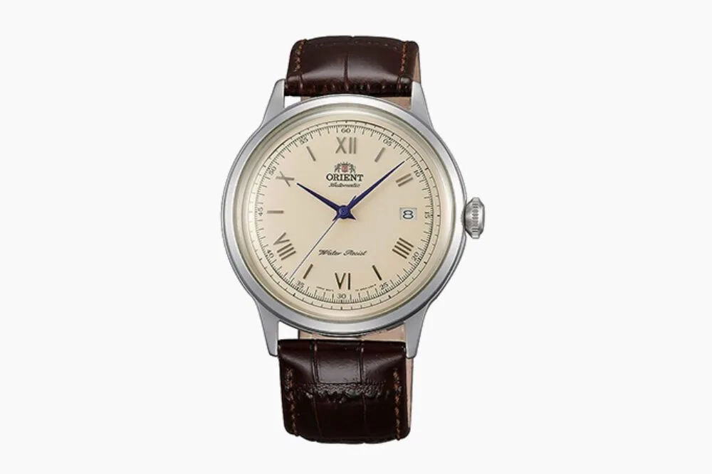 Orient Bambino with cream dial and Roman numerals
