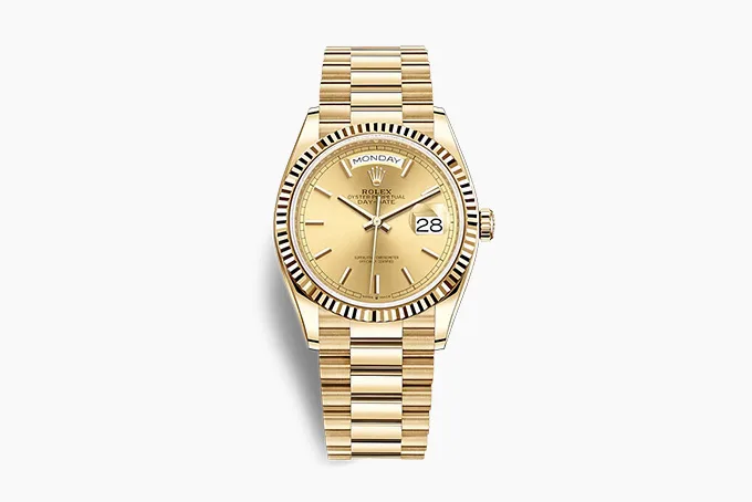 Rolex Day-Date 36 in yellow gold