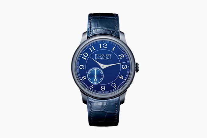 F.P. Journe Chronomètre Bleu with blue dial