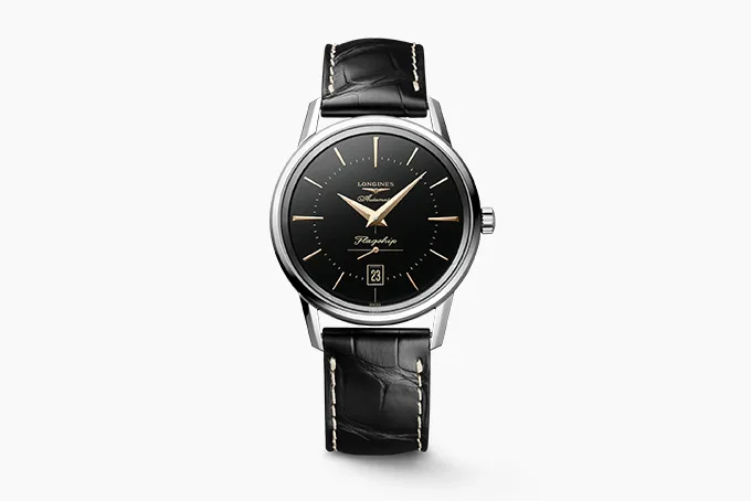 Longines Flagship Heritage with black dial