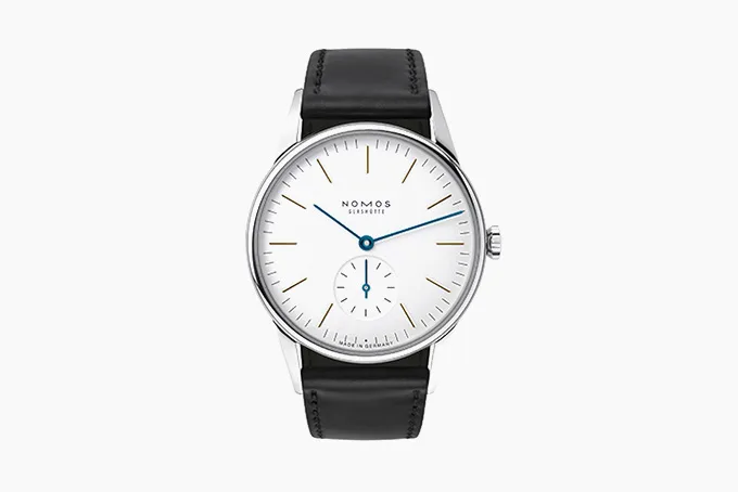 NOMOS Orion with minimalistic white dial