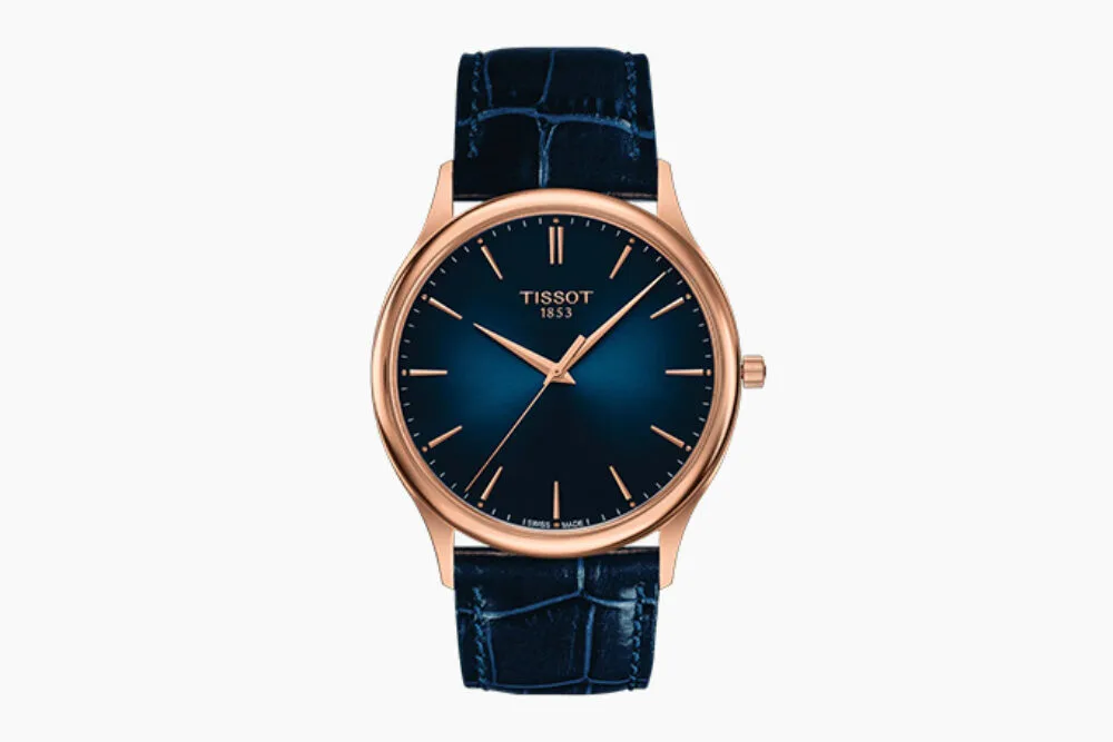 Tissot Excellence Automatic watch in solid 18k gold