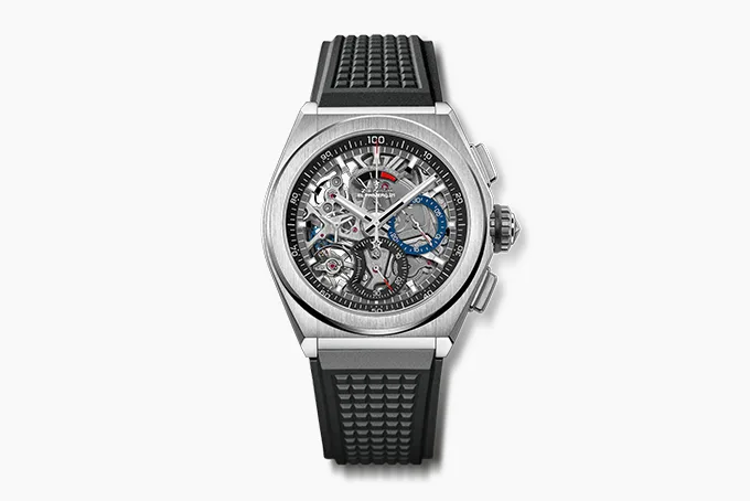 Zenith Defy El Primero 21 skeleton chronograph watch