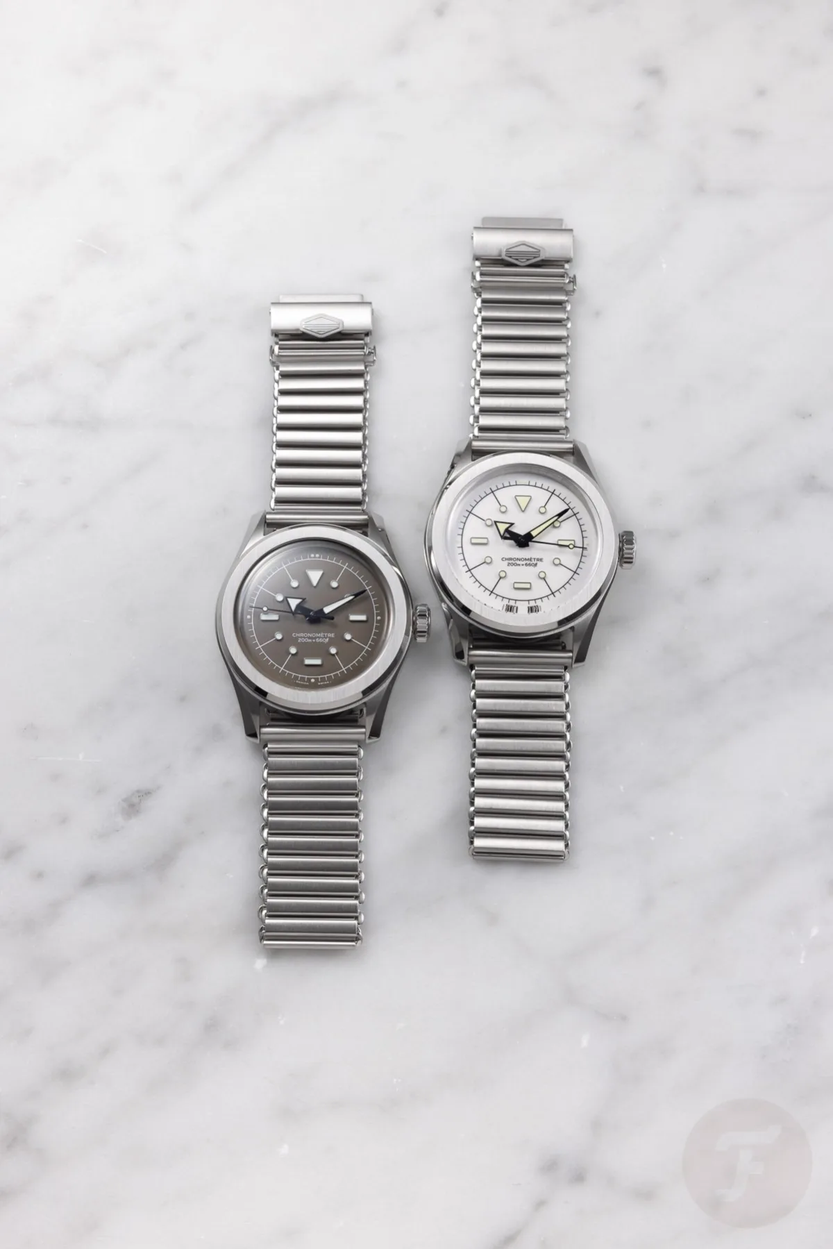 Gray version of Serica 6190 M.S.L. chronometer