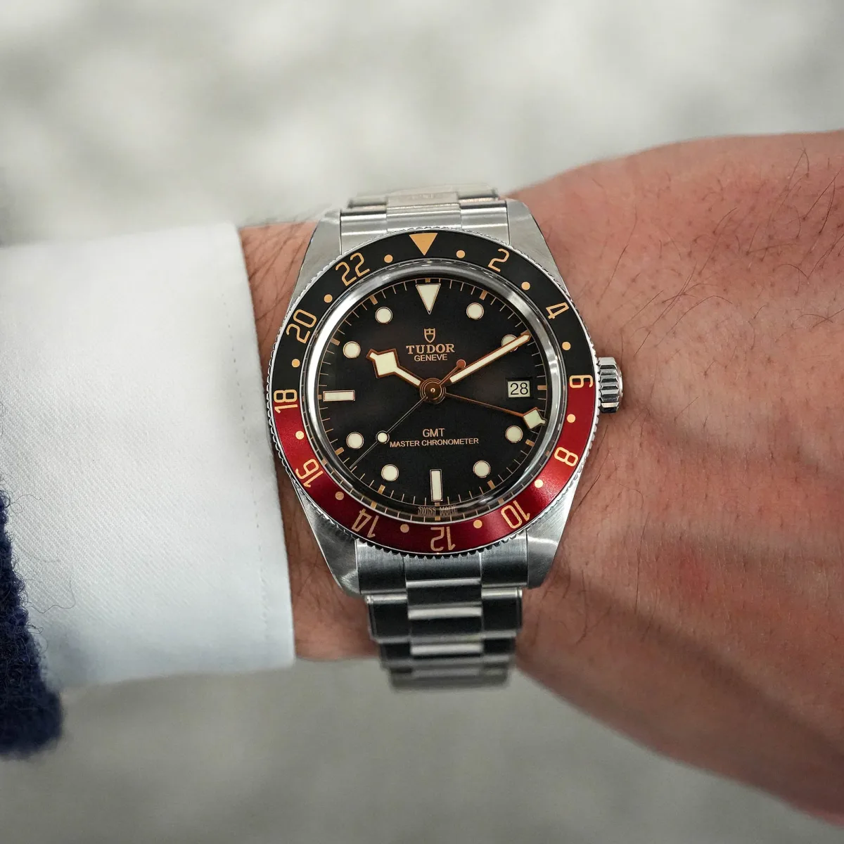 Tudor Black Bay 58 GMT in a display box