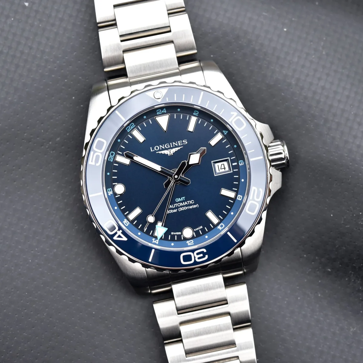 Tudor Black Bay 58 GMT in a showcase alongside competitors