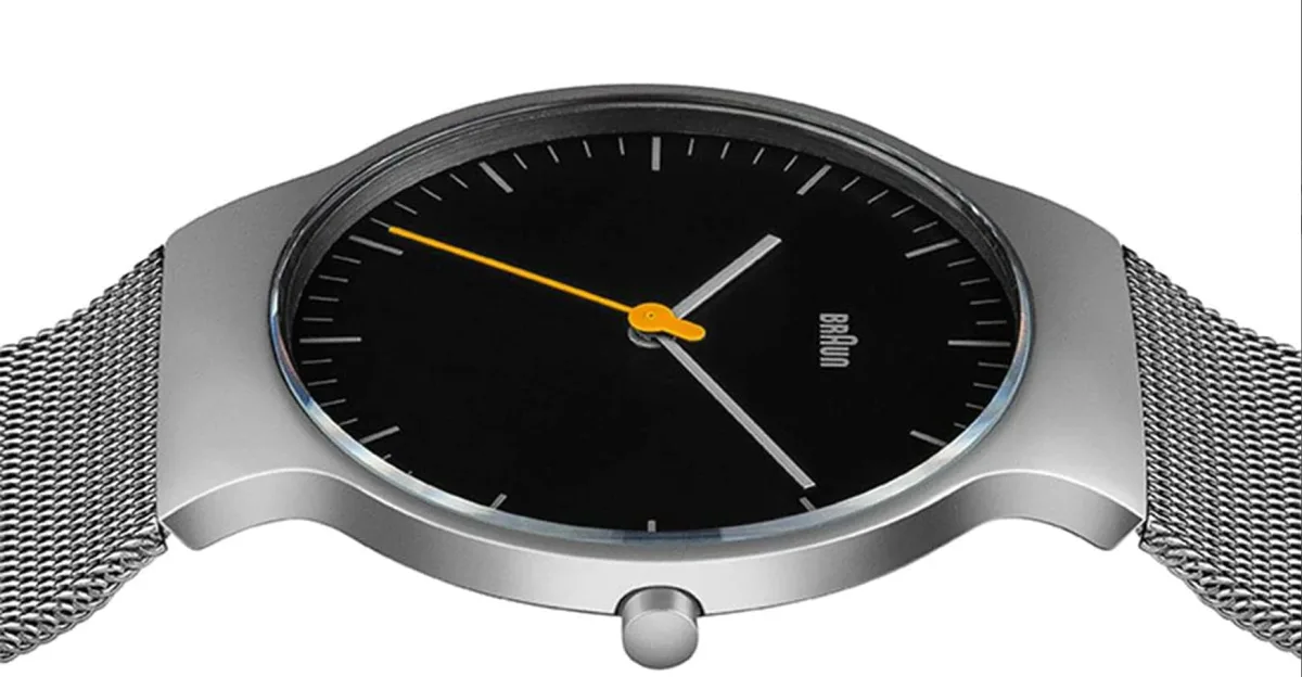 Braun BN0211 Classic minimalist watch