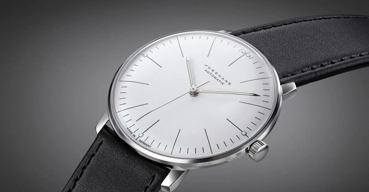 Junghans Max Bill Automatic minimalist watch