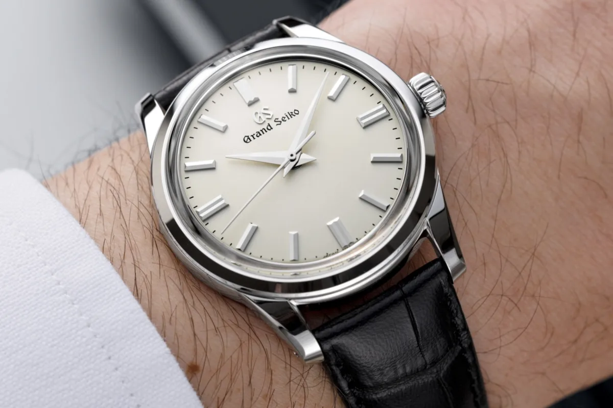 Grand Seiko SBGW301 minimalist watch