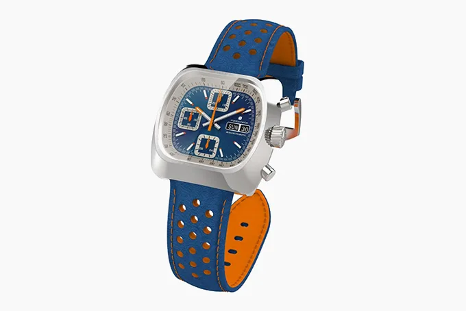 Straton Speciale square-shaped chronograph