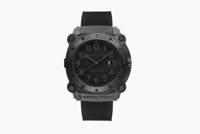 Hamilton Khaki BeLOWZERO with black PVD coating