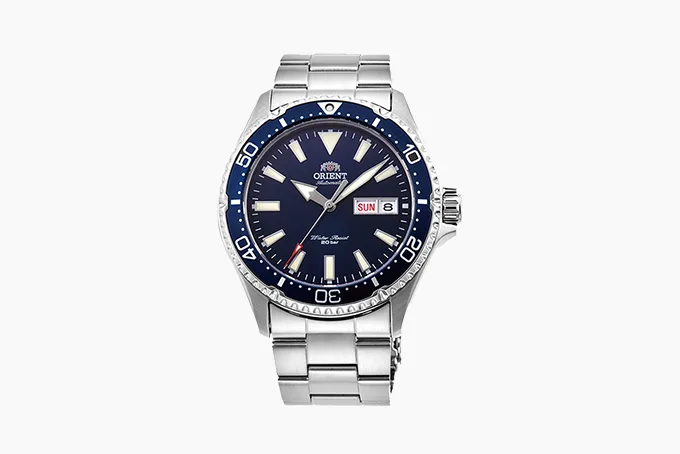 Orient Kamasu watch with sapphire crystal