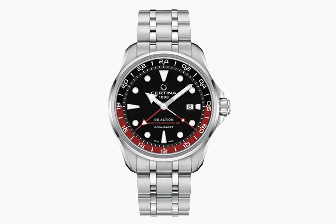 Certina DS Action GMT with 80-hour power reserve