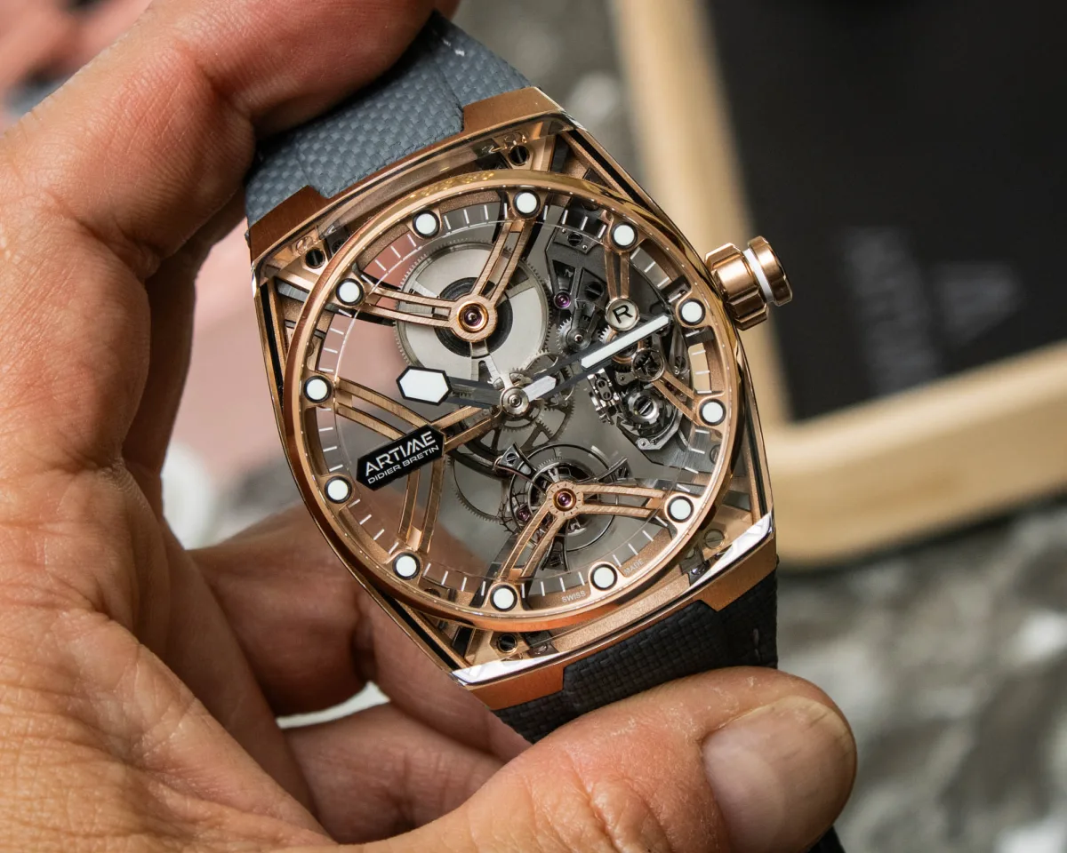 Tourbillon mechanism of Artime ART01-5N