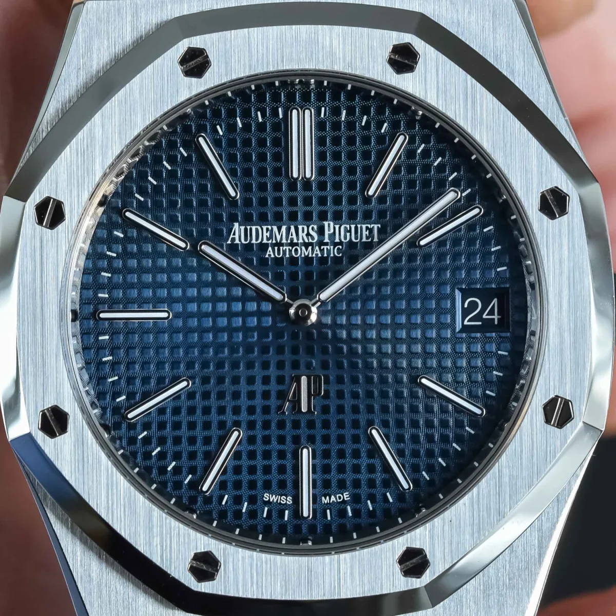 Audemars Piguet Royal Oak Jumbo with Tapisserie dial