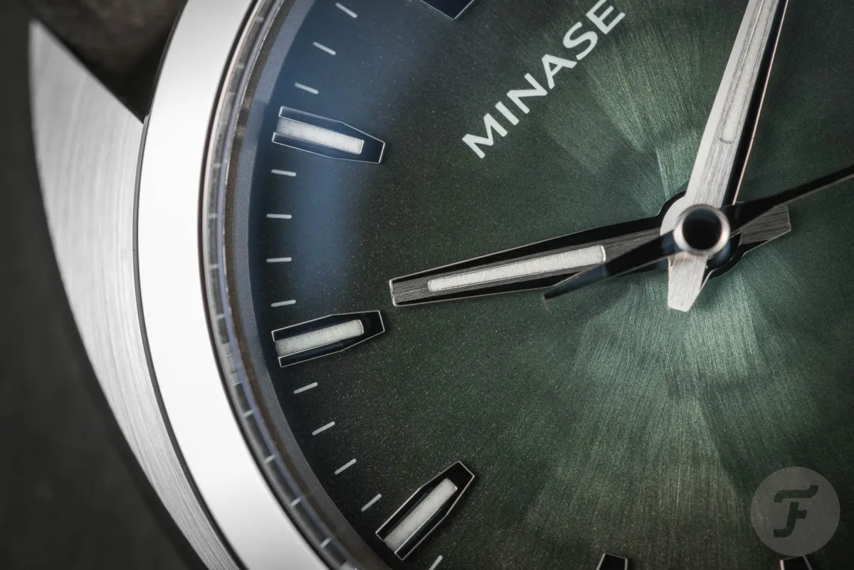 Enthusiast appreciating an independent watch