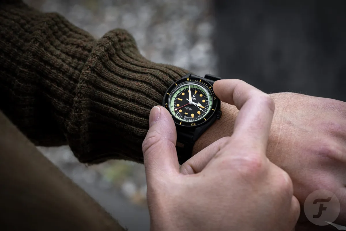 Entry-level microbrand watches display