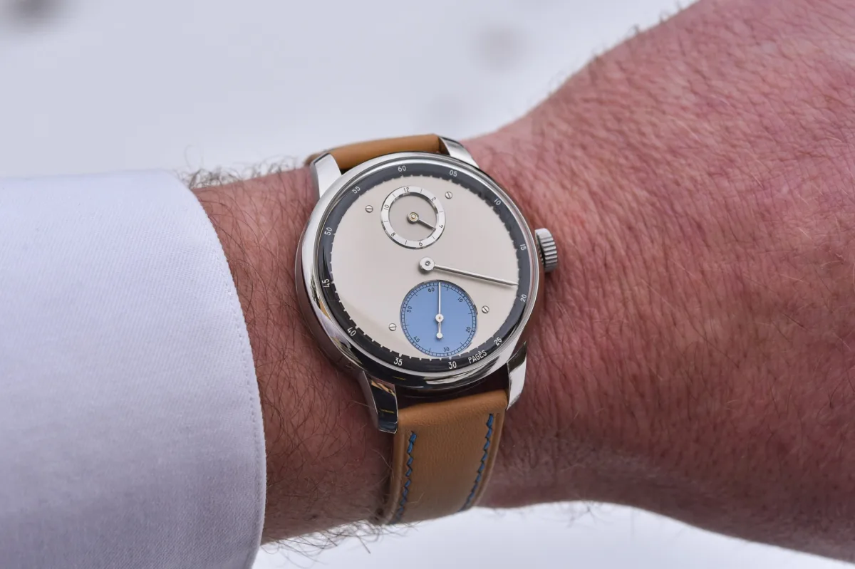 Raul Pages Regulateur a detente RP1 watch with detent escapement