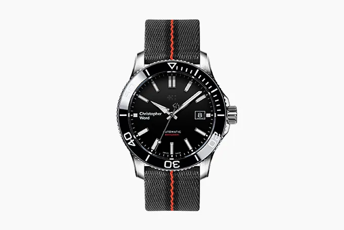 Christopher Ward C60 Trident Pro 600 with ceramic bezel