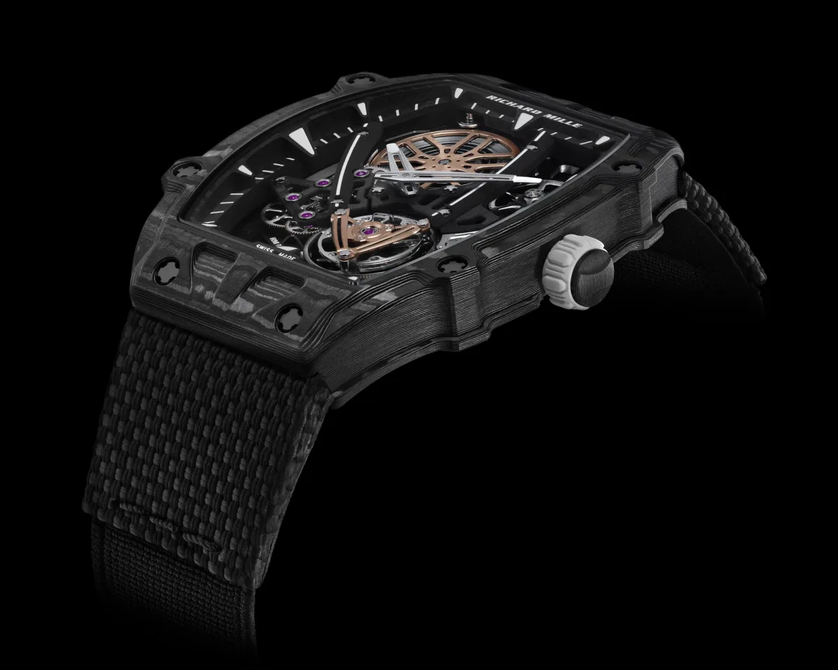 Carbon TPT B.4 case material close-up
