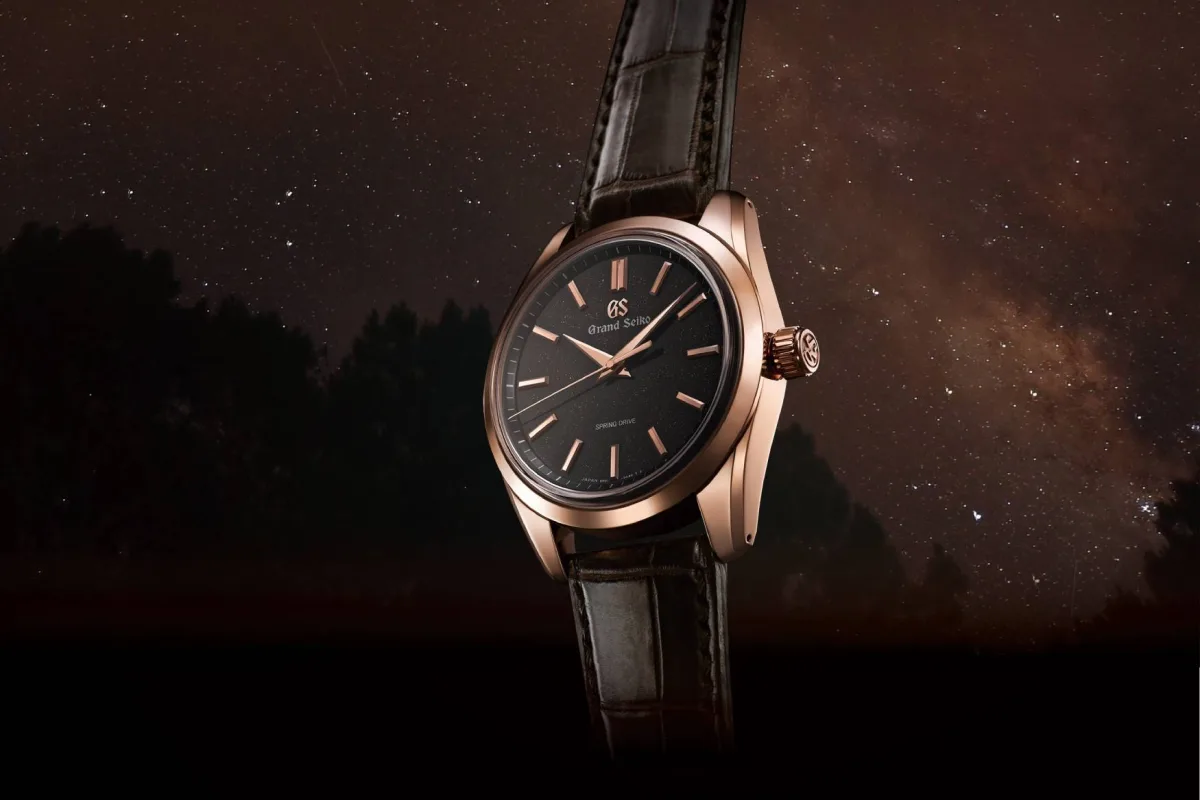 Grand Seiko SBGD202 with diamond dust dial