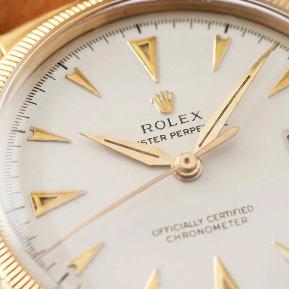 Rolex Datejust ref. 6105 with fluted bezel