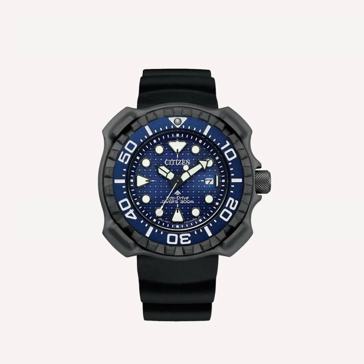 Citizen Promaster Marine Eco-Drive Diver 200M watch with whale shark emblem