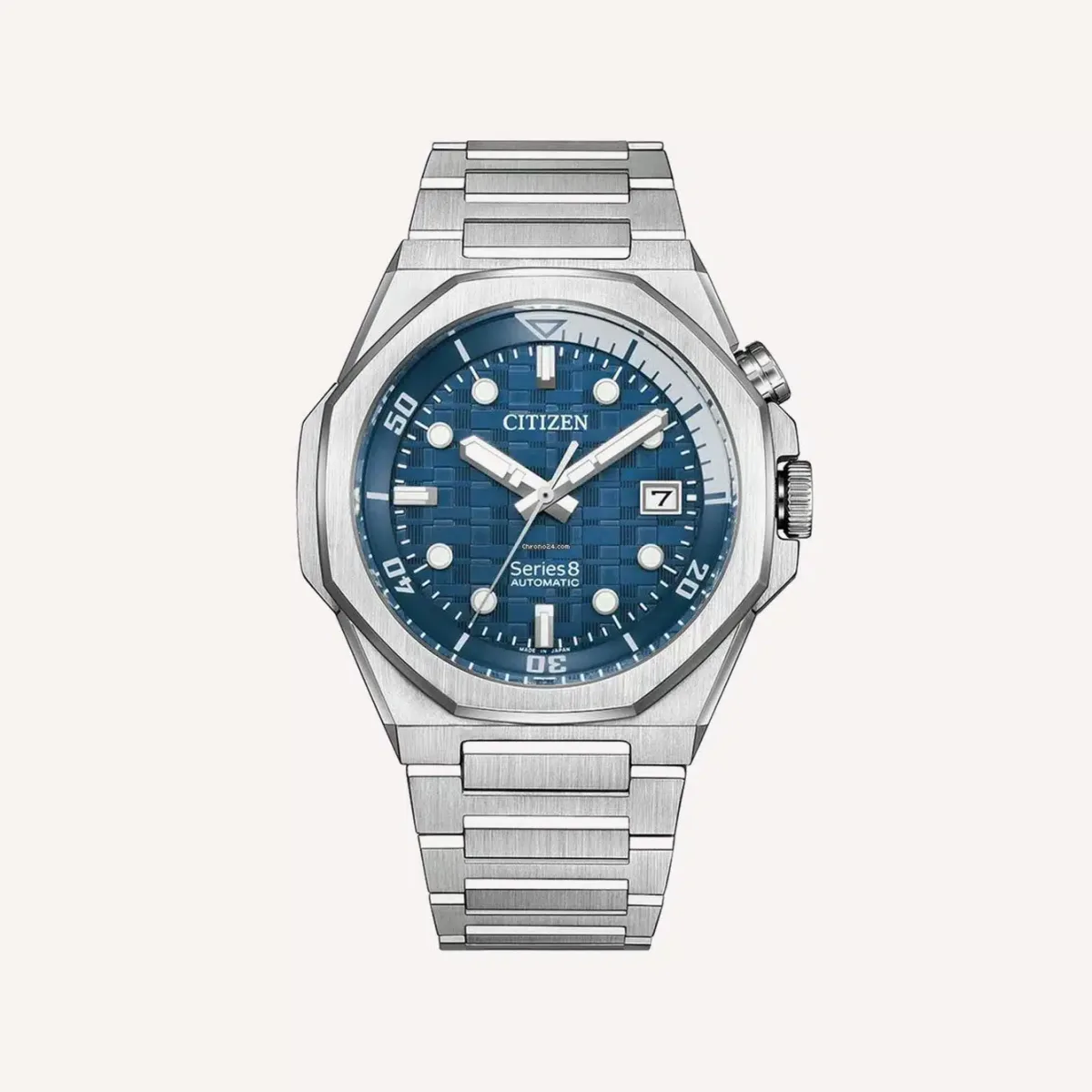 Citizen Series 8 890 automatic sports watch with stainless steel case