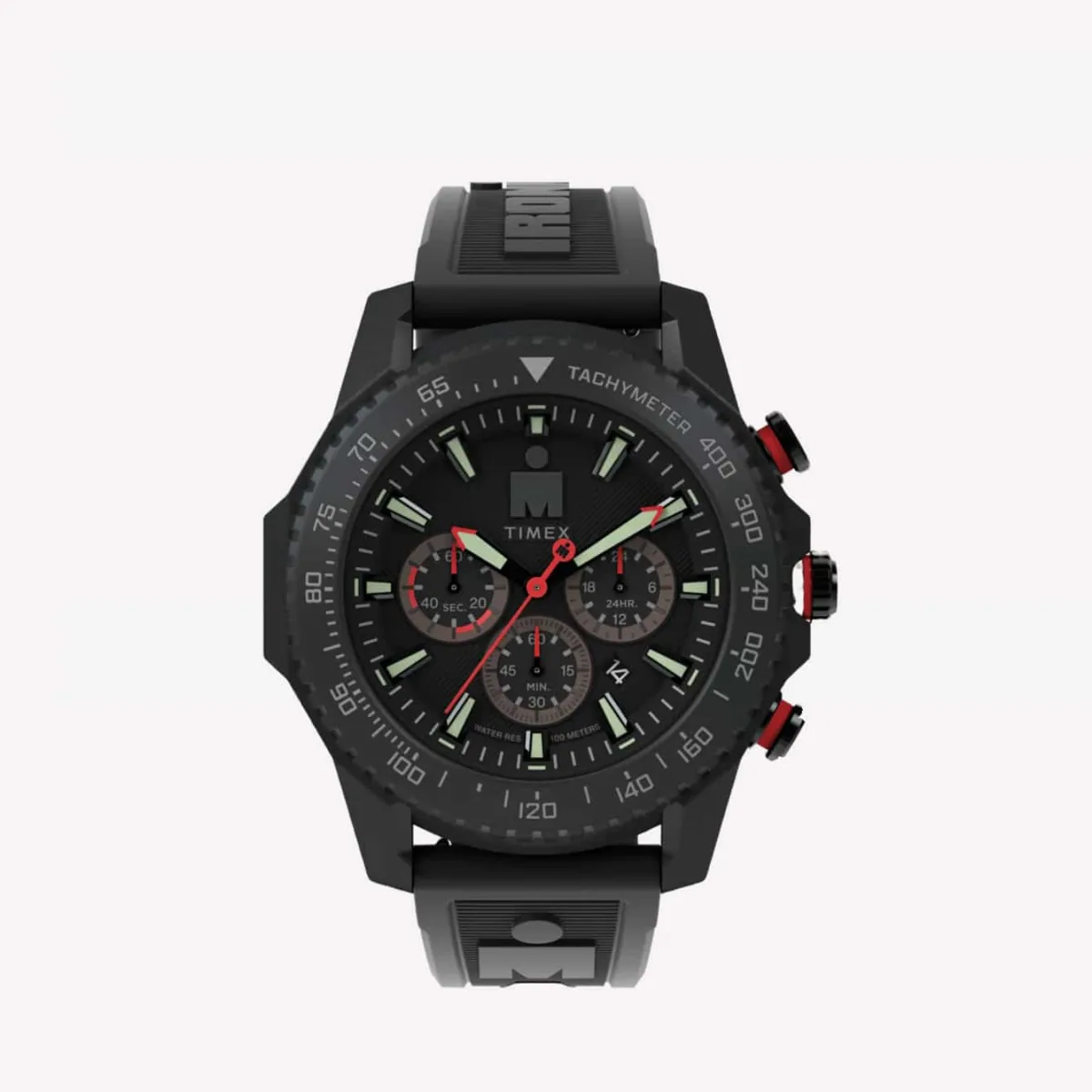 Timex Ironman Adrenaline Chronograph with black PVD-coated case